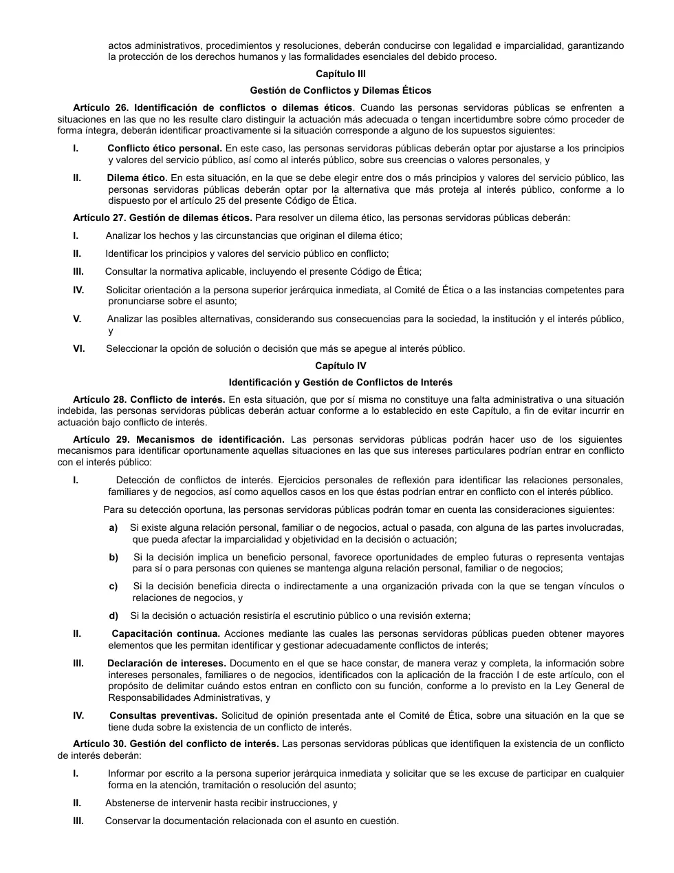 Página 12 de Código de Ética e Integridad para un Buen Gobierno