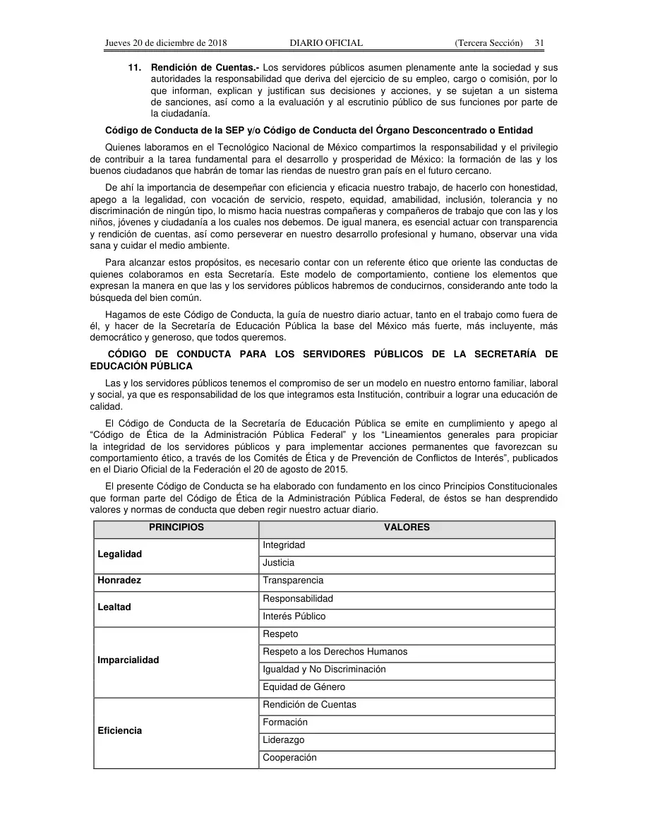 Página 31 de Manual de Organización General del TecNM