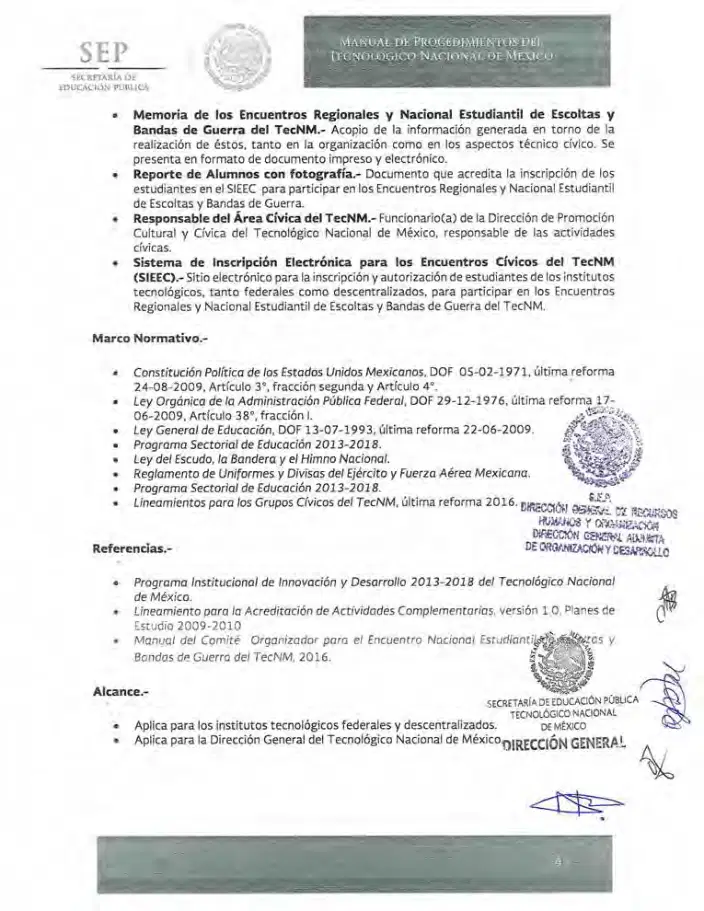 Página 100 de Manual de Procedimientos del TecNM
