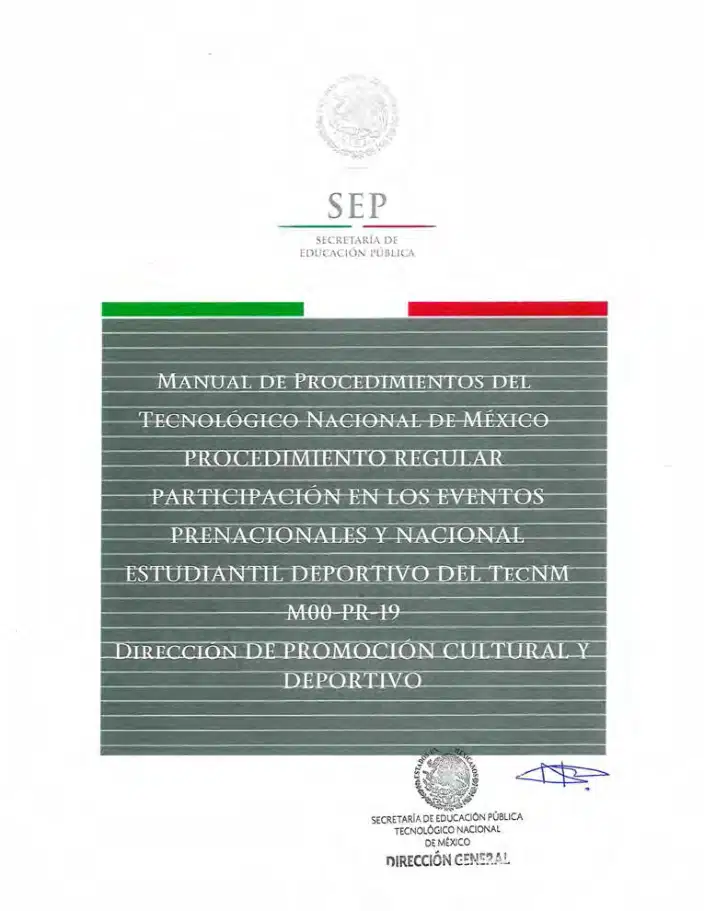 Página 126 de Manual de Procedimientos del TecNM