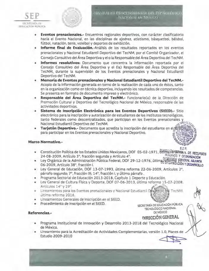 Página 129 de Manual de Procedimientos del TecNM