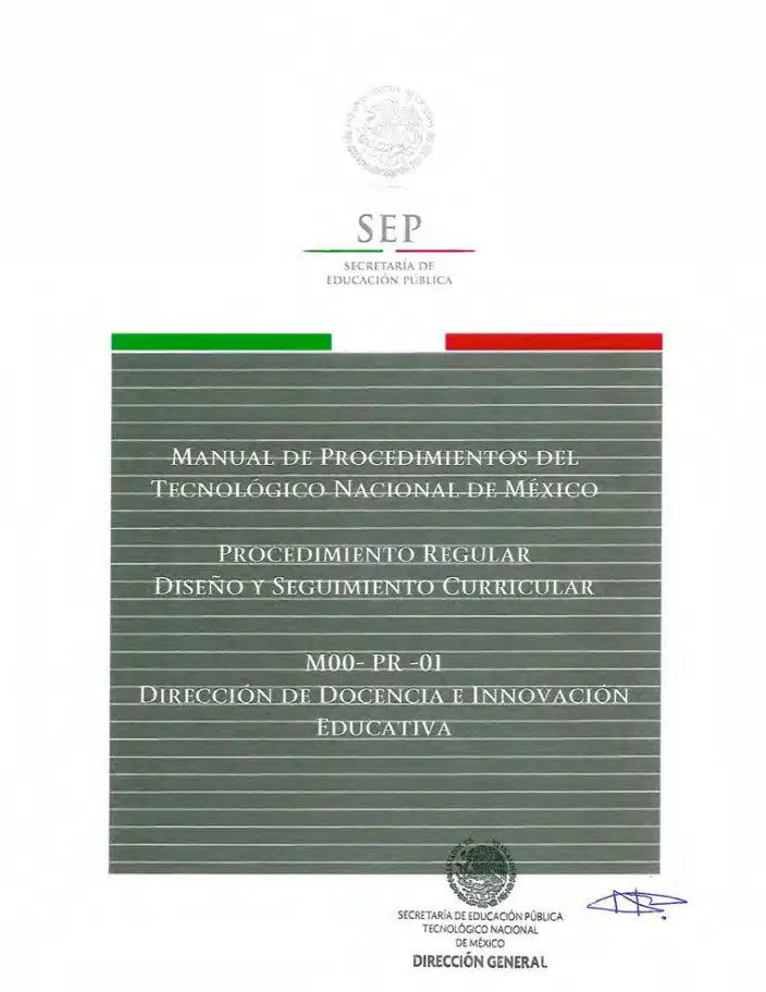Página 14 de Manual de Procedimientos del TecNM