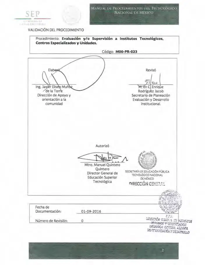 Página 145 de Manual de Procedimientos del TecNM