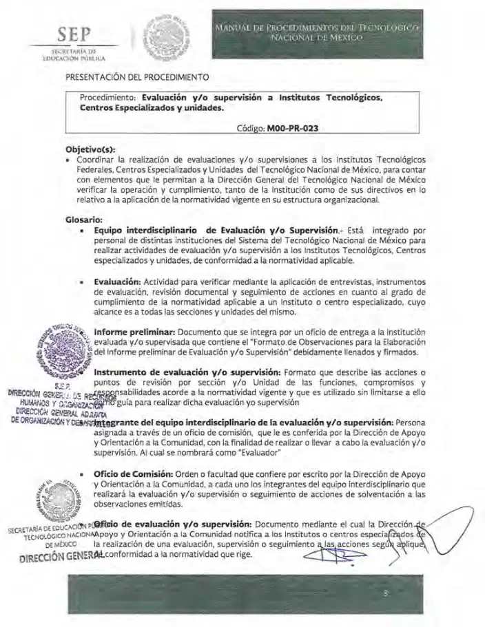 Página 146 de Manual de Procedimientos del TecNM