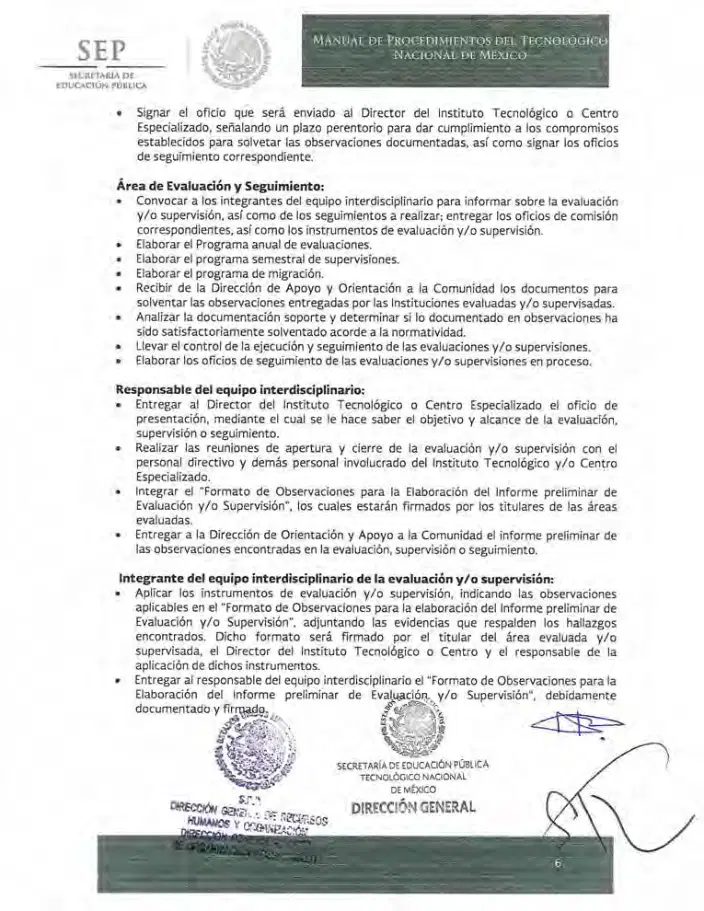 Página 149 de Manual de Procedimientos del TecNM