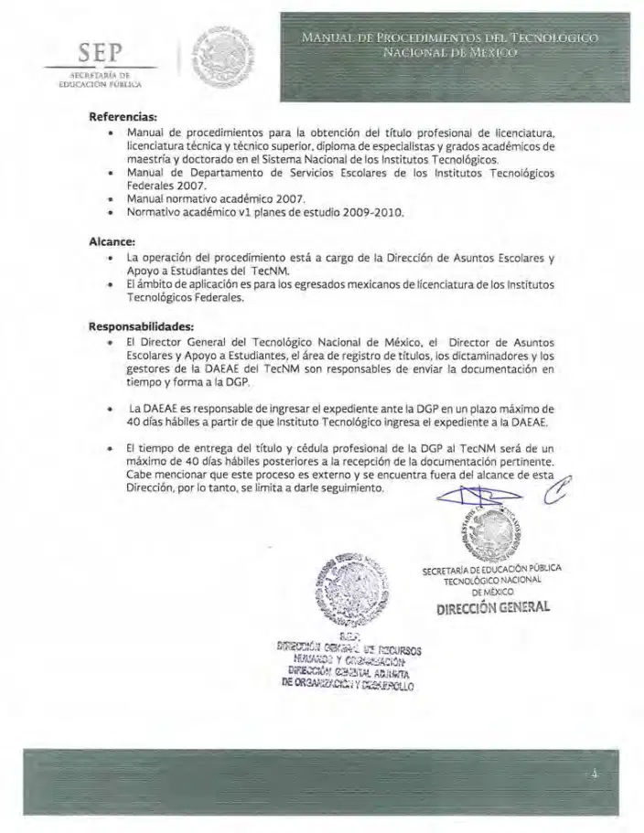 Página 161 de Manual de Procedimientos del TecNM