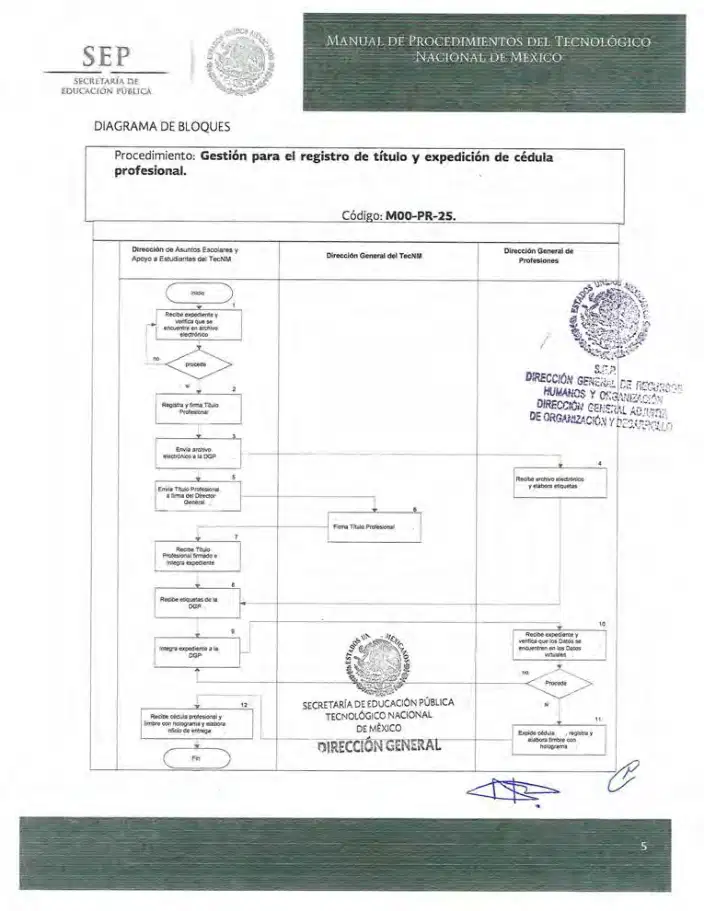 Página 162 de Manual de Procedimientos del TecNM