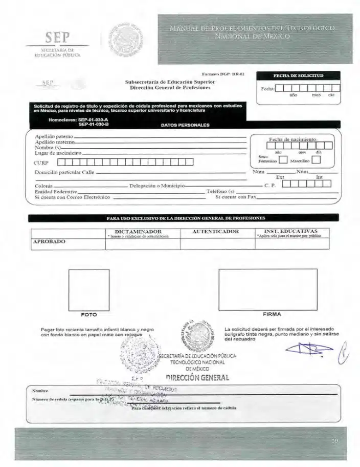 Página 167 de Manual de Procedimientos del TecNM