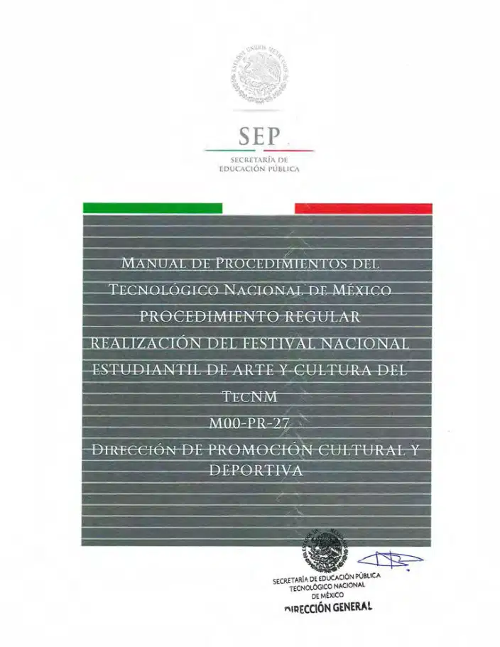 Página 183 de Manual de Procedimientos del TecNM