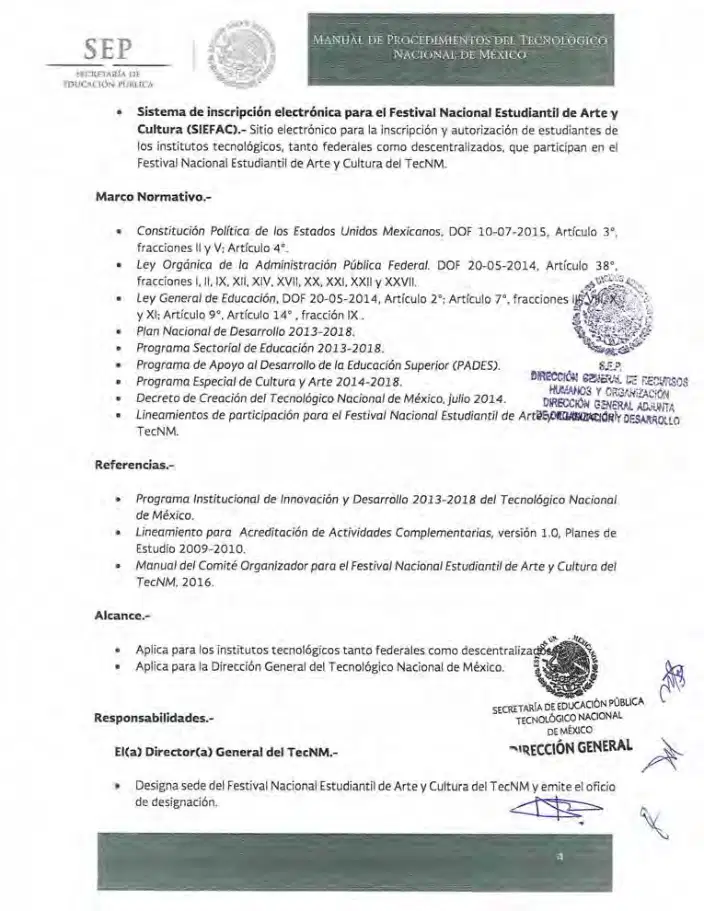 Página 186 de Manual de Procedimientos del TecNM
