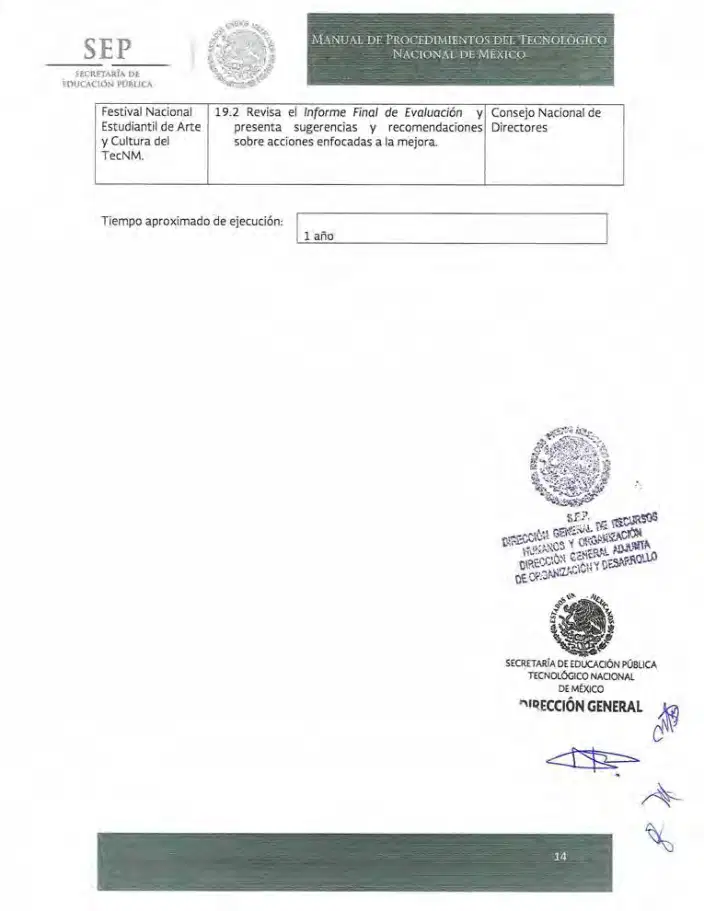Página 197 de Manual de Procedimientos del TecNM