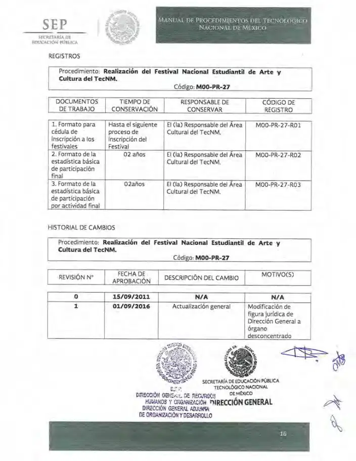 Página 199 de Manual de Procedimientos del TecNM
