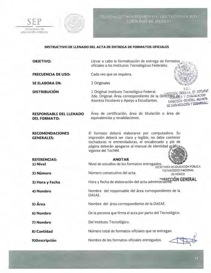 Página 237 de Manual de Procedimientos del TecNM
