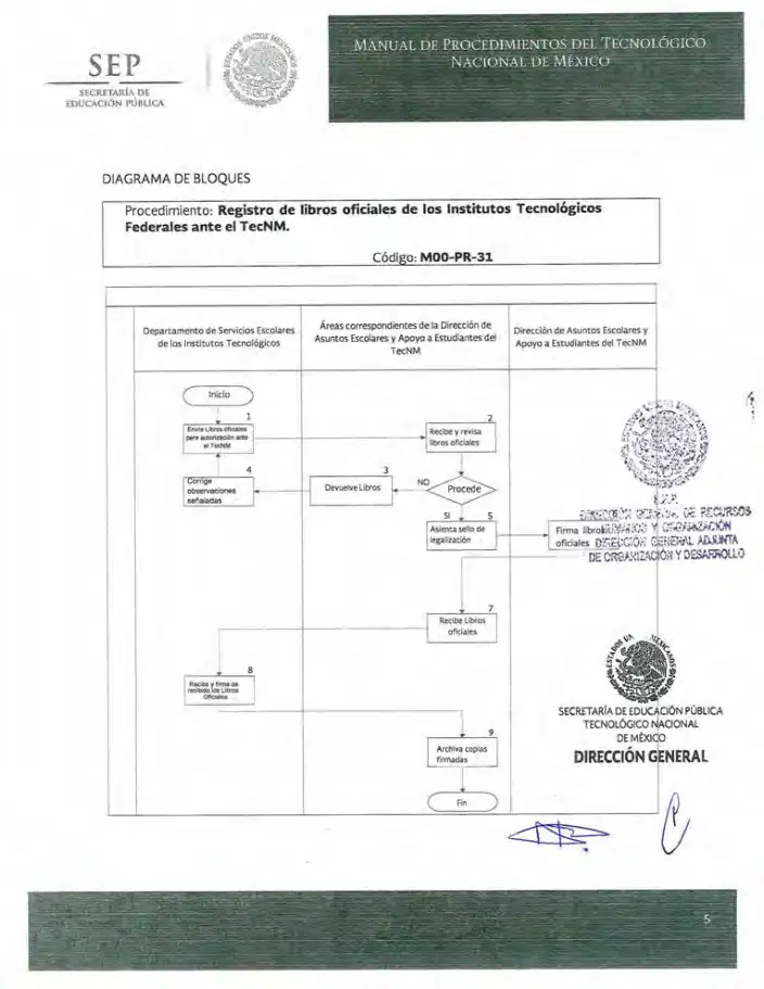 Página 243 de Manual de Procedimientos del TecNM