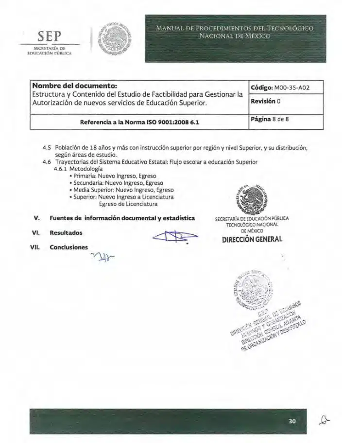 Página 286 de Manual de Procedimientos del TecNM