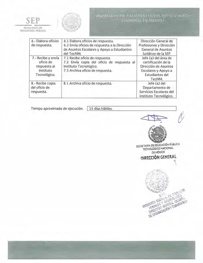 Página 306 de Manual de Procedimientos del TecNM