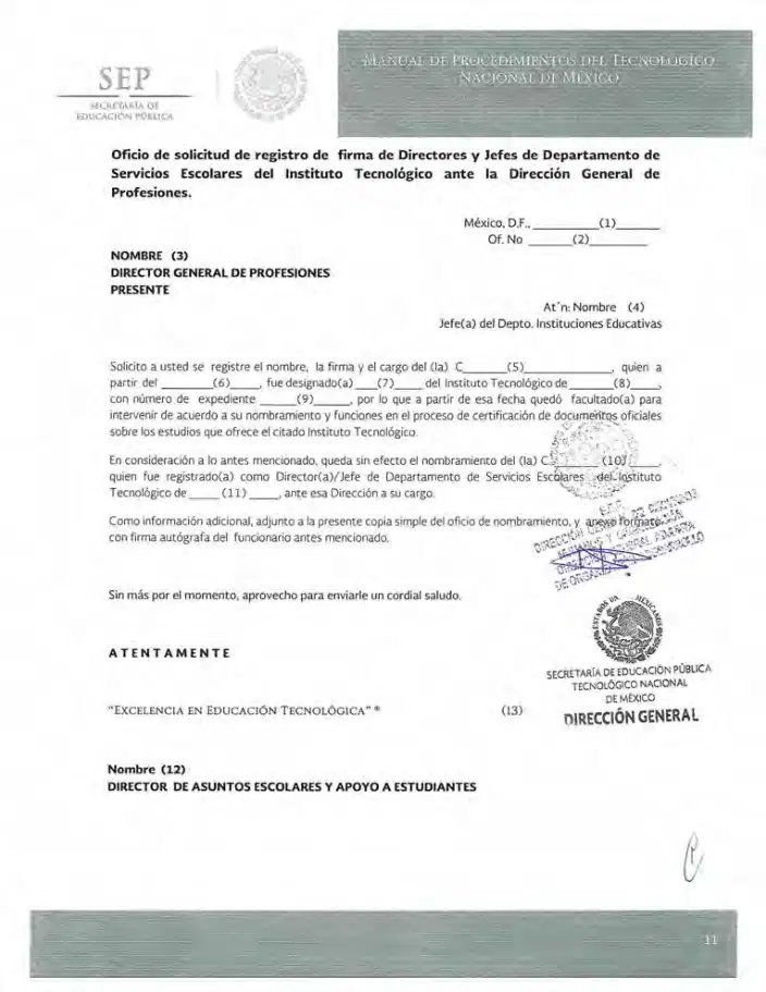 Página 310 de Manual de Procedimientos del TecNM