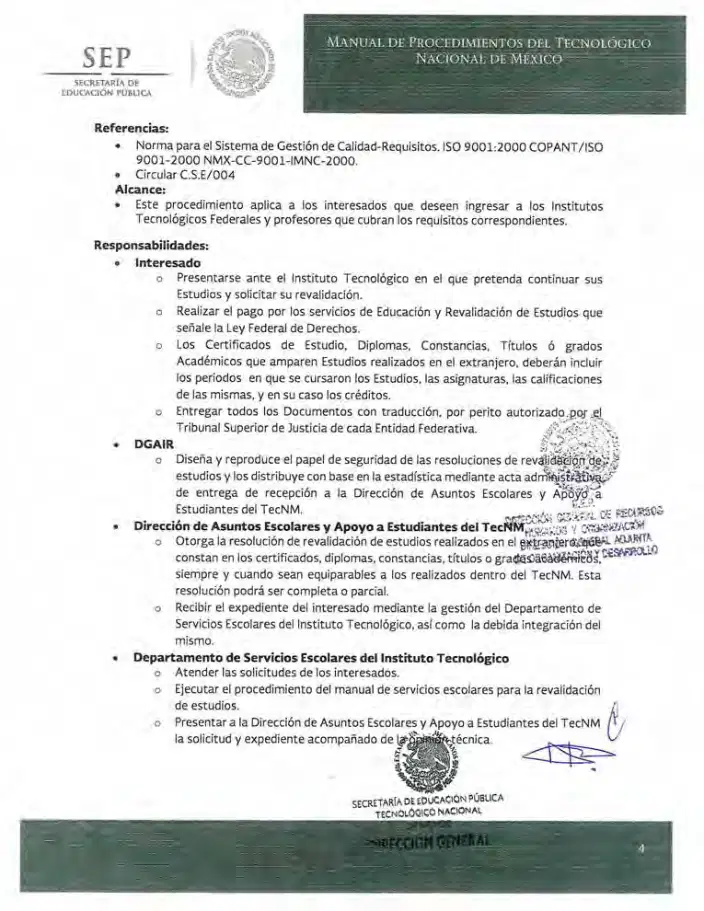 Página 318 de Manual de Procedimientos del TecNM