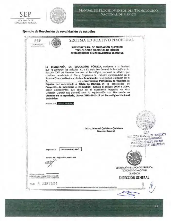 Página 330 de Manual de Procedimientos del TecNM
