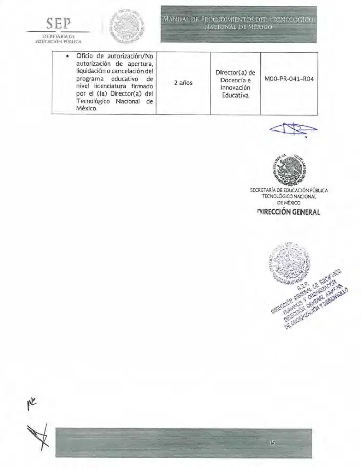 Página 345 de Manual de Procedimientos del TecNM