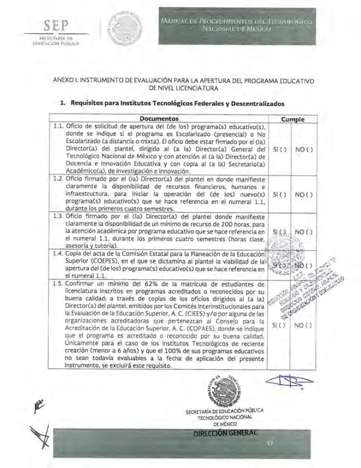 Página 347 de Manual de Procedimientos del TecNM