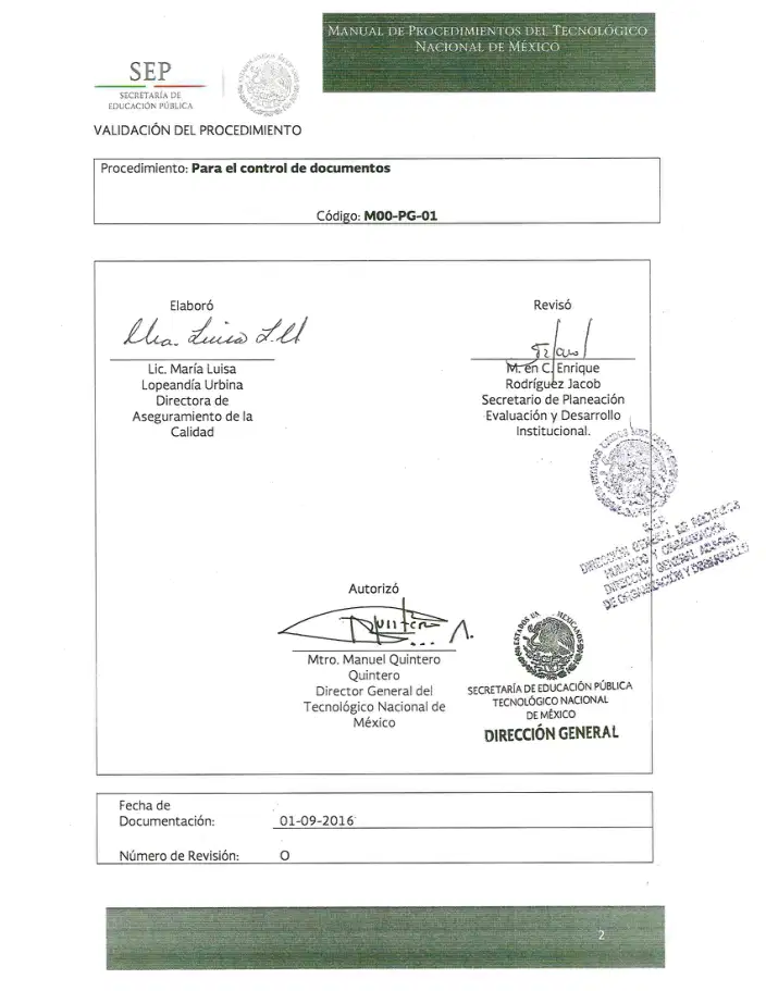 Página 368 de Manual de Procedimientos del TecNM