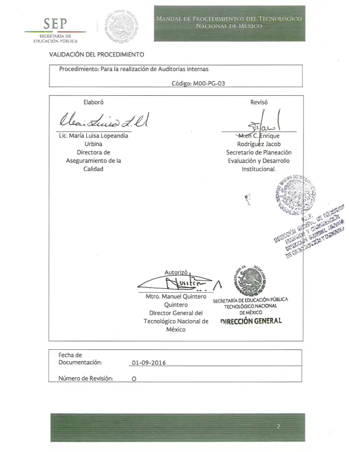 Página 391 de Manual de Procedimientos del TecNM