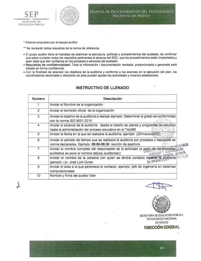 Página 408 de Manual de Procedimientos del TecNM