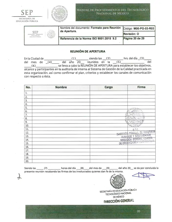 Página 409 de Manual de Procedimientos del TecNM