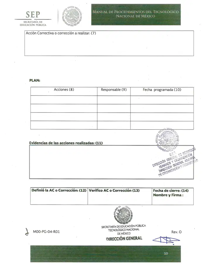 Página 428 de Manual de Procedimientos del TecNM