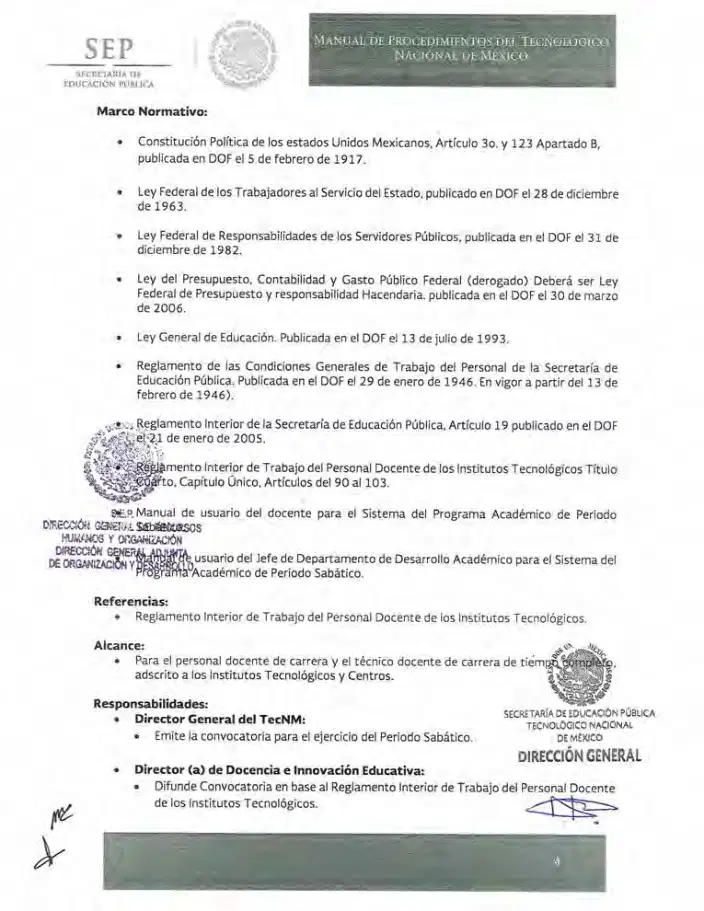 Página 51 de Manual de Procedimientos del TecNM