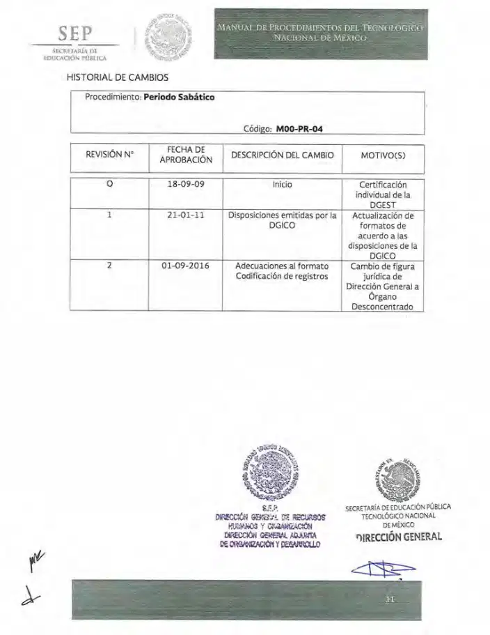 Página 58 de Manual de Procedimientos del TecNM
