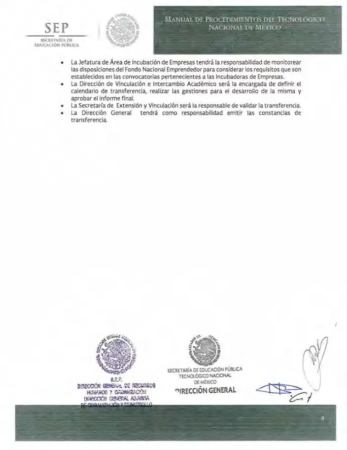Página 62 de Manual de Procedimientos del TecNM