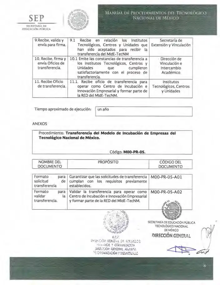 Página 66 de Manual de Procedimientos del TecNM